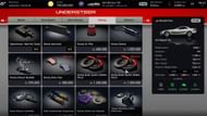 A look at some of the tuning parts available in the Tuning Shop (Image via Polyphony Digital)